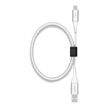 Belkin BOOST CHARGE gevlochten USB-C/ USB-A kabel, 15 cm