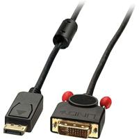Lindy 41489 Display port DVi-D Zwart kabeladapter/verloopstukje - thumbnail
