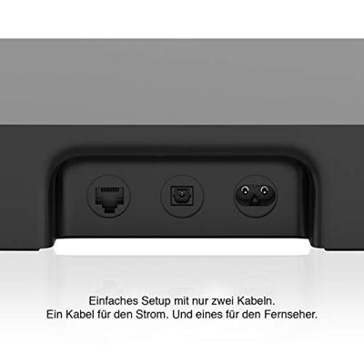 Sonos Playbase WLAN Soundbase, zwart – televisieluidspreker met krachtig geluid voor thuisbioscoop & muziekstreaming – uitbreidbare WLAN-luidspreker met airplay Sonos Playbase WLAN Soundbase, zwart – televisieluidspreker met krachtig geluid voor thuisbioscoop & muziekstreaming – uitbreidbare WLAN-luidspreker met airplay