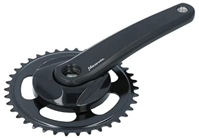Miranda crankstel 38t 170mm crankarm met disc 9.5cm zwart