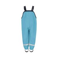 Playshoes softshell regenbroek verstelbaar uni aquablauw Maat - thumbnail