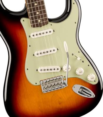 Fender Vintera II 60s Stratocaster RW 3-Color Sunburst elektrische gitaar met deluxe gigbag - thumbnail