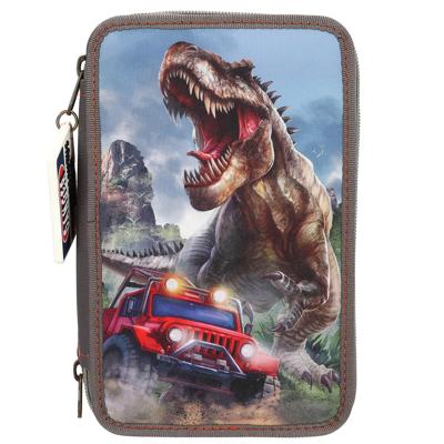 Dino World 3-vaks etui NEW WORLD