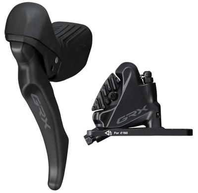 Shimano GRX BL-RX610-L+BR-RX400 Disc Brake front