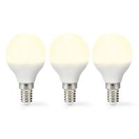 LED-Lamp E14 | G45 | 4.9 W | 470 lm | 2700 K | Warm Wit | Frosted | 3 Stuks - thumbnail