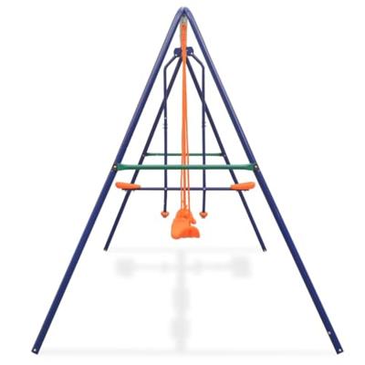 Schommelset met 4 zitjes oranje - thumbnail