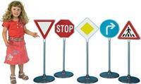 Verkeersborden 5 stuks - thumbnail