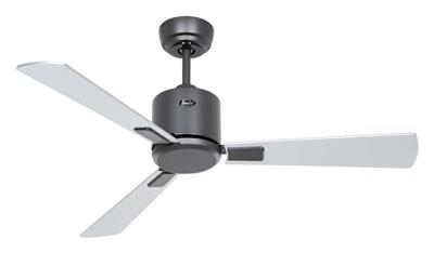 CasaFan ECO NEO III 103 BG-WN/SI WiFi Flügel Wenge/Silber Plafondventilator 16 W (Ø x h) 103 cm x 360 mm Basaltgrijs Met afstandsbediening, Timer, Met CasaFan ECO NEO III 103 BG-WN/SI WiFi Flügel Wenge/Silber Plafondventilator 16 W (Ø x h) 103 cm x 360 mm Basaltgrijs Met afstandsbediening, Timer, Met