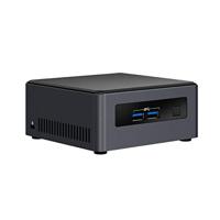 Intel BLKNUC7i3DNHE PC/Workstation Barebones Desktop PC (Core i3-7100U, 32GB RAM, HD Graphics 620, geen besturingssysteem) zwart - thumbnail