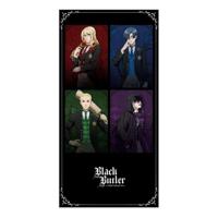 Black Butler: Public School Arc Towel The Prefect Four / P4 150 x 75 cm - thumbnail