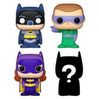 DC Batman Funko Bitty Pop! 4-Pack: Batman / The Riddler / Batgirl - thumbnail