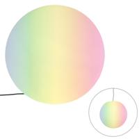 QAZQA Smart buitenlamp wit 56 cm incl. Wifi A60 IP65 - Nura - thumbnail