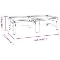 Wasmachine- en drogerverhoger met uittrekbare schappen wit - thumbnail