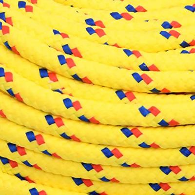 VidaXL Boottouw 6 mm 500 m polypropyleen geel
