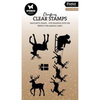 Studio Light • essentials clear stamp santa & reindeer - thumbnail