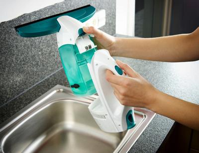 Leifheit dry & clean raamzuiger met steel (43 cm) click system Leifheit dry & clean raamzuiger met steel (43 cm) click system