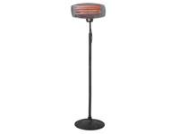 Eurom Q-time 2000S Patioheater Terrasverwarmer Zwart - thumbnail