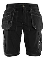 Blåkläder Short lichtgewicht 15261845 | Zwart | Maat 58 - 7330509483169 - thumbnail
