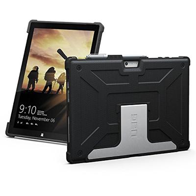 URBAN ARMOR GEAR beschermhoes met Amerikaanse militaire standaard surfcase Surface Pro 4 / Pro 6 / Pro 2017 zwart