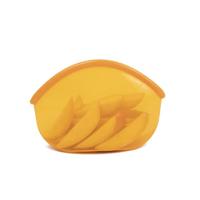 Food Huggers Herbruikbare bewaarzak - 900ml - amber - thumbnail