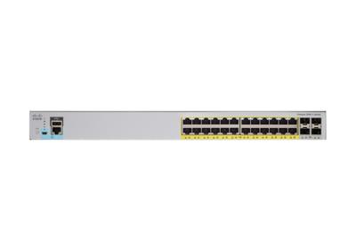 Cisco Catalyst 2960-L Series Switches zijn Gigabit Ethernet-switches met een vaste configuratie die Layer 2-bedrijfsklasse instap-toegang bieden voor nevenvestigingen, conventionele bedrijfsruimte en toepassingen buiten schakelkasten.