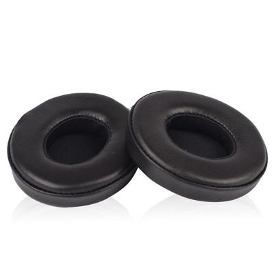1 paar lederen hoofdtelefoon beschermende case voor beats solo 2.0/solo 3.0 Wired versie (zwart)