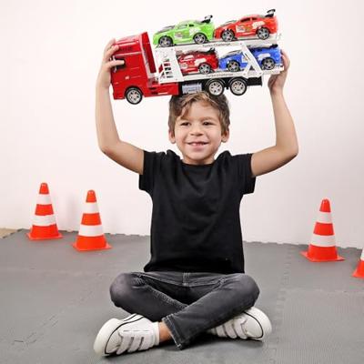 Transportwagen - TURBO CHALLENGE - Interventievoertuigen - 1/24 - Frictievoertuig - Willekeurige kleur
