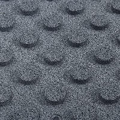 Valtegels 6 st 50x50x3 cm rubber grijs - thumbnail
