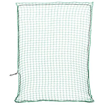 VidaXL Aanhangwagennet elastisch touw 3,5x3 m polypropeen groen VidaXL Aanhangwagennet elastisch touw 3,5x3 m polypropeen groen