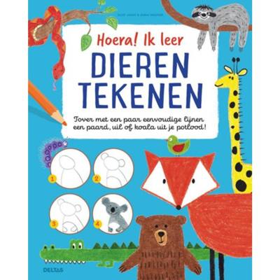 Deltas Hoera! ik leer dieren tekenen Deltas Hoera! ik leer dieren tekenen