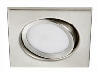 Trio InbouwspotRila Square 8cm 3000K met led metaalgrijs - 650210107 - thumbnail