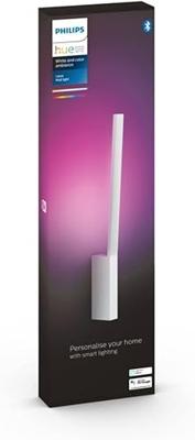 Philips Hue LED-wandspot 871951434344300 Hue White & Col. Amb. Liane Wandleuchte weiß 900lm LED vast ingebouwd 12.2 W