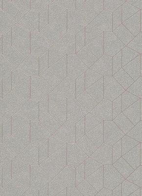 Dutch Wallcoverings Behang Carat Deluxe Dessin Zilver/Beige 10062-02