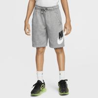 Nike sweatshort grijs melange/zwart/wit - thumbnail