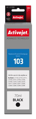 Activejet AE-103Bk inkt (vervangt Epson 103 C13T00S14A; Supreme; 70 ml; zwart)