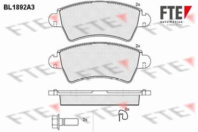 Remblokken set BL1892A3