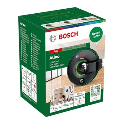 Bosch Home and Garden Atino Lijnlaser Reikwijdte (max.): 2 m Bosch Home and Garden Atino Lijnlaser Reikwijdte (max.): 2 m