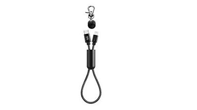 Hyper Drive KEYCHAIN 20cm (8 inch) - Type-C naar Lightning-kabel sleutelhanger - Apple gecertificeerd
