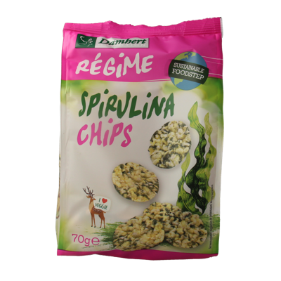 Damhert Spirulina chips 70 Gram