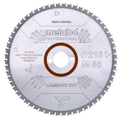 Metabo Accessoires Cirkelzaagblad | "Laminate Cut Prof" | 254x30mm | Z66 FZ/TZ 0° - 628446000 Metabo Accessoires Cirkelzaagblad | "Laminate Cut Prof" | 254x30mm | Z66 FZ/TZ 0° - 628446000