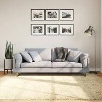 VidaXL Vloerkleed pamplona shaggy hoogpolig modern 200x200 cm goud - thumbnail