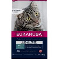 Eukanuba Adult met zalm graanvrij kattenvoer 2 x 10 kg - thumbnail