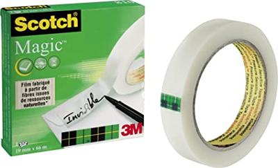 Scotch plakband Magic Tape ft 19 mm x 66 m