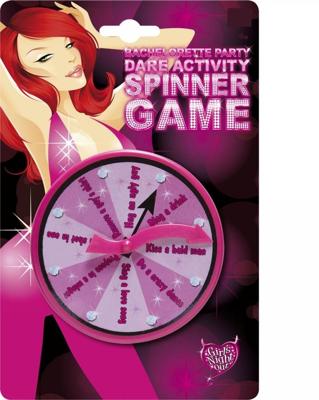 Vrijgezellenfeest spel met spinner