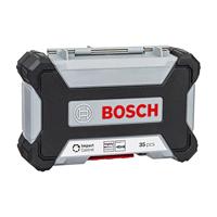 Bosch Accessories Bosch Power Tools 2608577147 Bitset 35-delig Plat, Kruiskop Pozidriv, Kruiskop Phillips, Binnen-zesrond (TX) Torsion zone - thumbnail