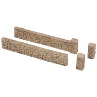 NOCH 13172 H0 Muur met metselwerk Muur - thumbnail