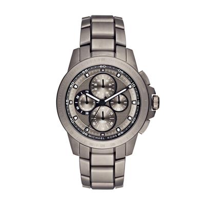 Horlogeband Michael Kors MK8530 Titanium Grijs 22mm