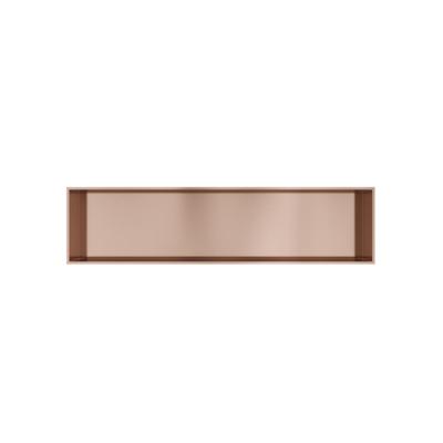 Hotbath &More Inbouwnis - 30 x 120 x 10 cm - Geborsteld Koper PVD