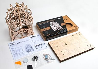Robotime pendulum clock Houten bouwpakket - thumbnail