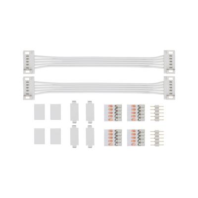 Paulmann 70919 Verbindingsset 144 W (max) Kabellengte: 10.00 cm 24 V Kunststof (l x b x h) 100 x 19 x 7 mm 1 stuk(s)